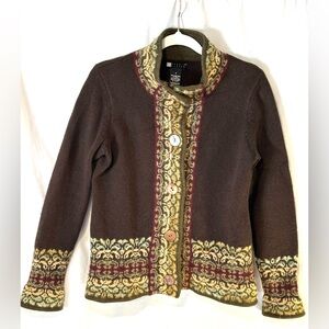 Carole Little Sweater Y2K Women’s S Lambs’ Wool